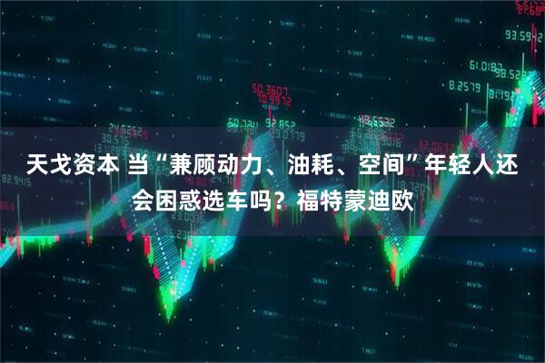 天戈资本 当“兼顾动力、油耗、空间”年轻人还会困惑选车吗？福特蒙迪欧